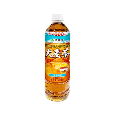 伊藤园官方无糖大麦茶600ml*15瓶