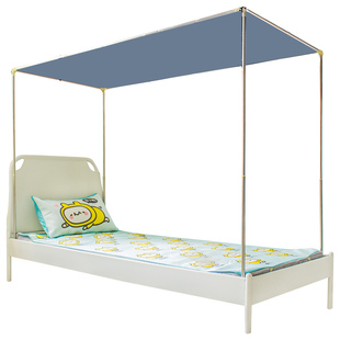 学生宿舍上下铺蚊帐纯色防尘顶床帘顶片一片磁吸高低床寝室挡灰布