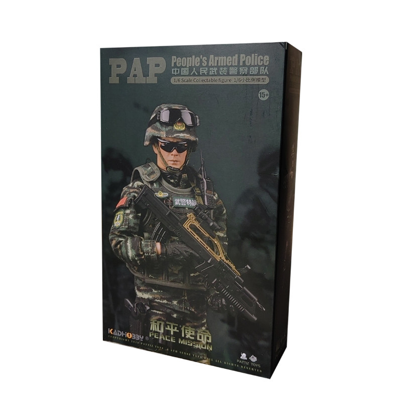 特种兵1/6PAP解放军手办关节可动
