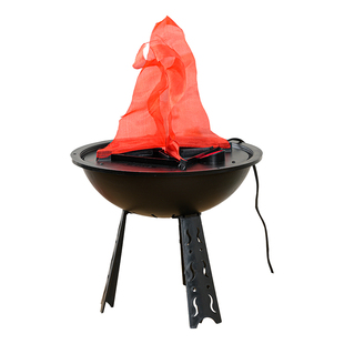 仿真火焰灯电子火盆篝火晚会假火万圣节道具鬼屋酒吧场地布置装饰