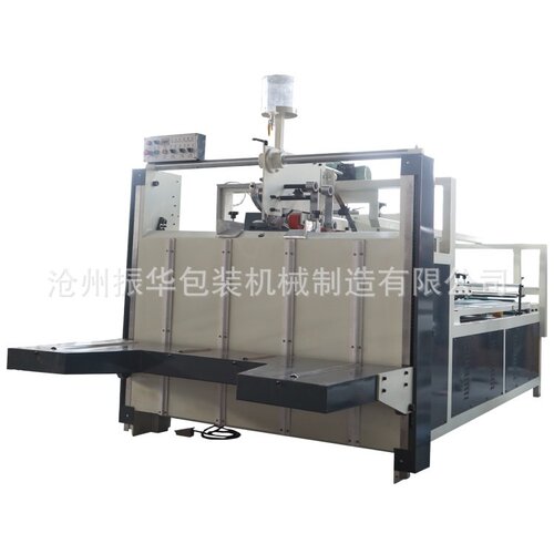 纸箱机械2800型瓦楞纸盒胶粘设备 半自动粘箱机 糊盒机 糊箱机