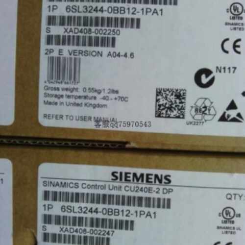 议价全新现货西门子6SL32440BB121PA1G120系列变频器6SL32440BB12