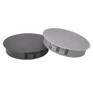 黑白扣式塞头尼龙塑料孔塞盖管盖子螺丝盖塑料恐孔盖管孔塞盖子堵