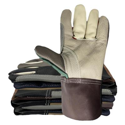 冬季电焊手套牛皮防烫