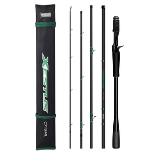 国王路亚多节路亚竿泛用翘嘴枪直柄便捷旅行新款5节远投竿埃塔斯