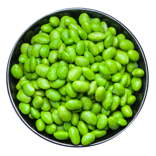 绿毛豆大仁农家自种农产品剥大毛豆生青毛豆粒农村种现摘毛豆角