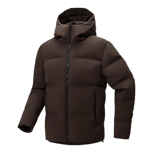 Ozark奥索卡羽绒服鹅绒户外休闲连帽外套防风保暖加厚羽绒服男款