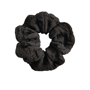 韩系肥肠发绳简约大肠发圈女2025新款高弹耐用头绳白色慵懒风头饰