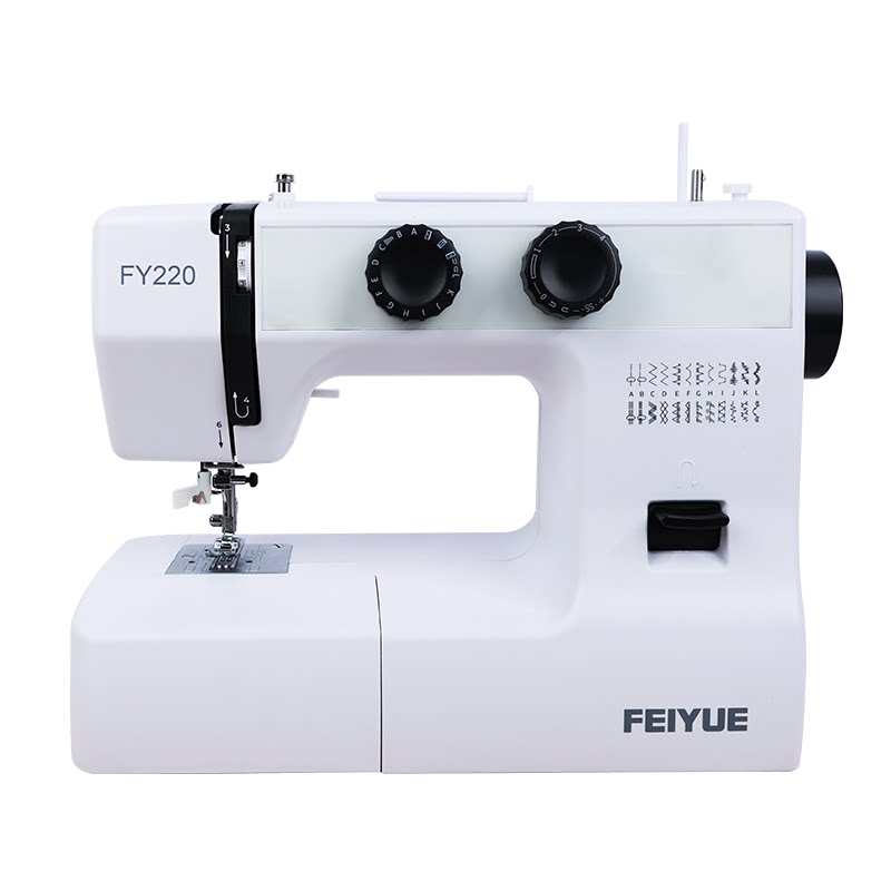 【官方旗舰】 中国飞跃FEIYUE缝纫机FY220/221家用小型电动多功能