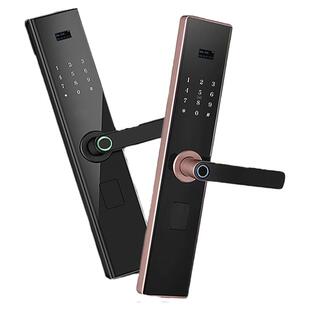 家用智能锁全自动指纹密码感应磁卡防盗入户门WiFi涂鸦app电子锁