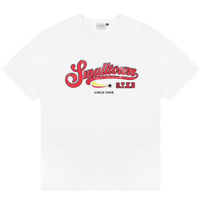 STK SmallTownKid美式弧线字STAR短袖T恤印花宽松圆领吸汗速干TEE