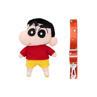 共鸣GONG 蜡笔小新可发声毛绒收藏挂件 正版授权国语配音