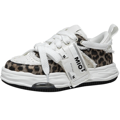 MIO米奥冬季小众设计情侣鞋潮流休闲鞋增高厚底溶解板鞋男女