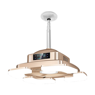 自助无人棋牌室空气净化器外排内循环直排麻将灯吸烟灯净化排烟灯
