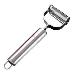 不锈钢削皮刀家用多功能刮皮刀水果蔬菜瓜刨土豆削皮器刨丝神器