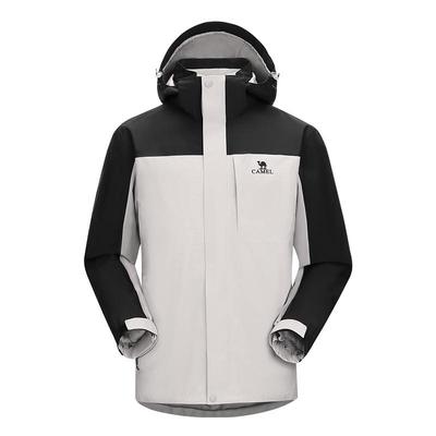 冲锋衣户外骆驼登山服可拆卸外套