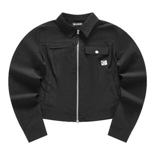 Fila/斐乐夏季新款女子户外潮流休闲运动修身长袖衬衫T11W423401A