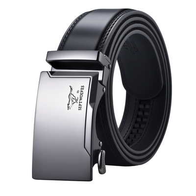七匹狼皮带男士真皮腰带商务正品