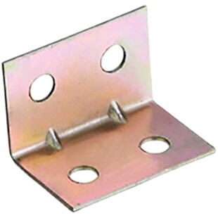 加厚彩角码90度直角固定器角铁l型三角铁T支架层板托家具连接件片