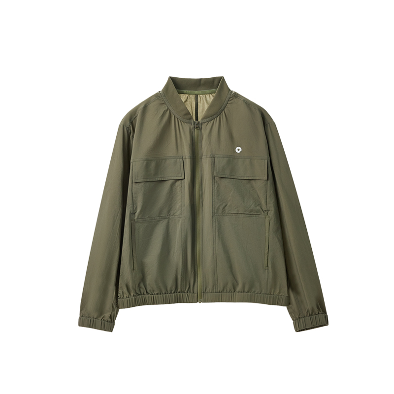 Q21小魔方蝉翼立领轻薄外套男女童皮肤衣不闷汗儿童速干衣户外