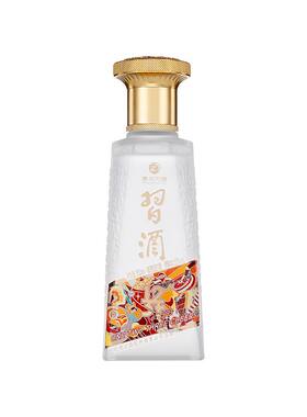 【会员专享】贵州习酒123干小酒53度酱香型白酒自饮收100ml*1瓶装