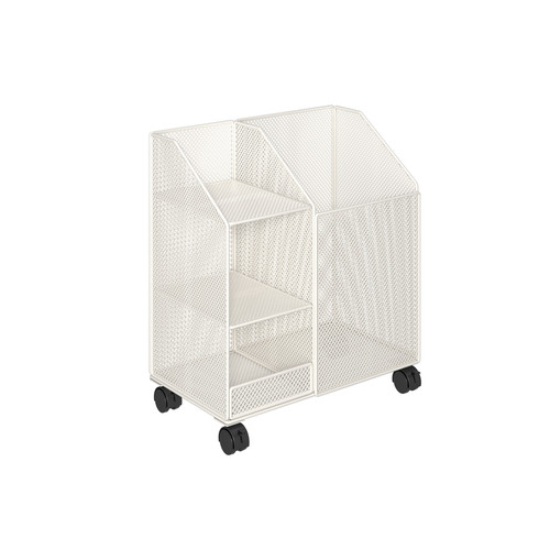 桌下置物架可移动小推车学生教室书桌旁书本收纳神器落地多层书架