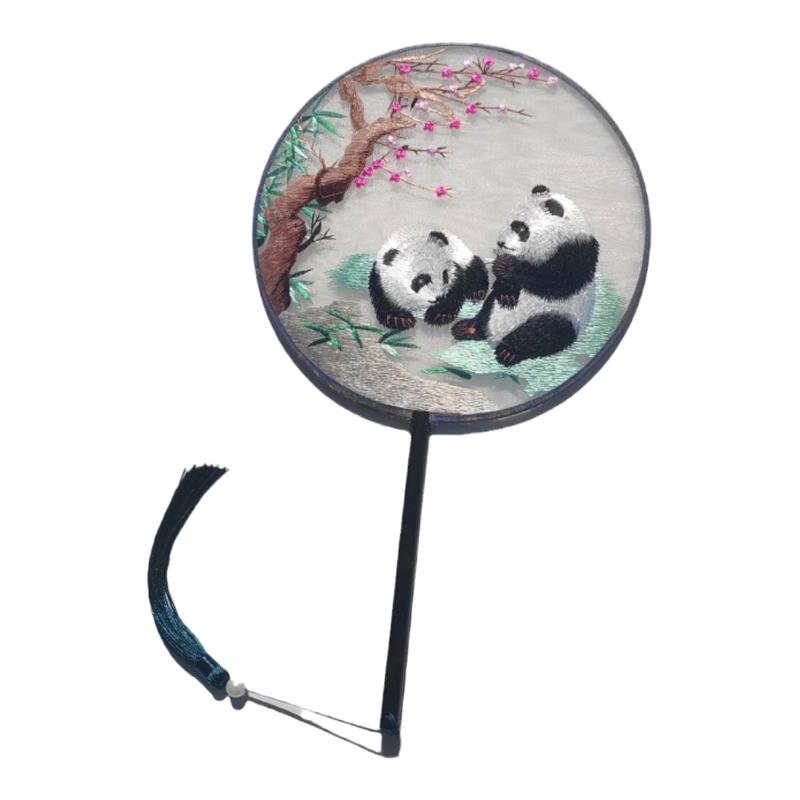 刺绣绫绢精美绣花非遗礼品