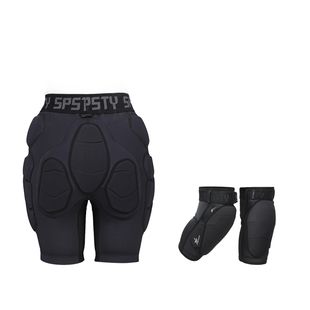 2526款SPSTY护具XRD凯夫拉成人内穿护膝护臀单双板 铠武者平替