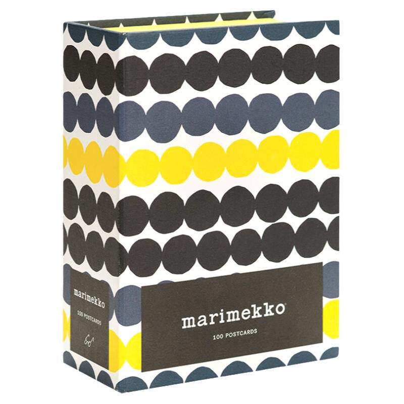 玛丽麦高 100张明信片 英文原版 Marimekko Postcard Box 经典图案与现代设计 精装 英文版 Dorothy Abbe 进口原版英语艺术类书籍