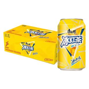 康师傅冰红茶310ml*24罐装整箱每日C橙汁水蜜桃冰糖雪梨饮料饮品