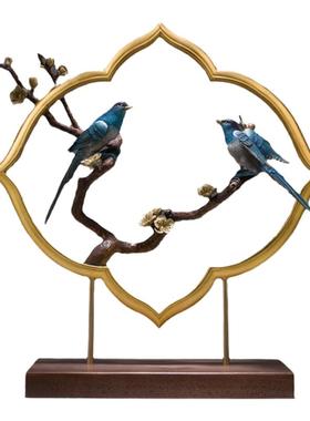 铜师傅全铜客厅摆件结婚礼物