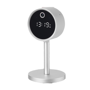 显而易见智能家用监控摄像头个性化带时间监控内置电池连接WiFi