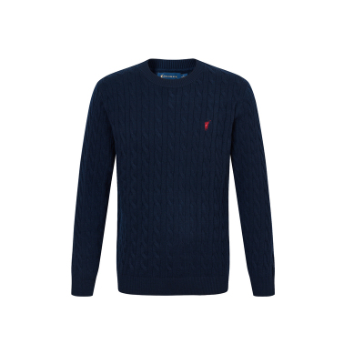 冬季男式新年针织衫百搭通勤上衣