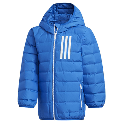 阿迪达斯连帽保暖儿童运动羽绒服