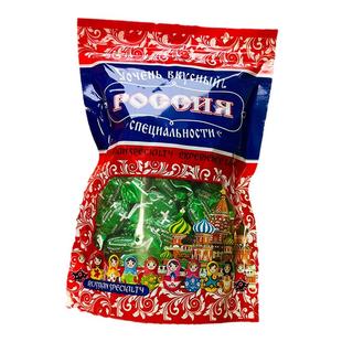 俄罗斯进口清爽薄荷糖硬糖清新口气润喉糖喜糖网红爆款爱比可牌