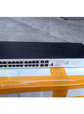议价华三BS228FX24千兆4*10G万兆光口交换机房下架正常使用全新现