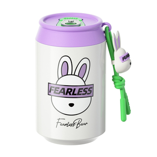 不畏熊可乐杯保温杯可爱水杯随手杯子女生咖啡杯2025新款生日礼物