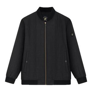 【易打理】比华利保罗秋冬男士夹克棉褛棉服外套保暖商务上装