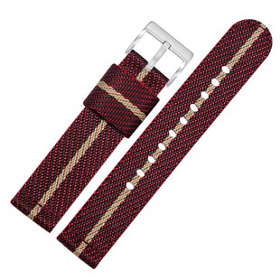 适配卡西欧尼龙手表带男edifice金属系列EFR-539L防水帆布带23mm