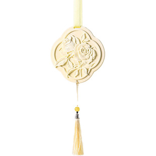 玫瑰香片衣柜车载香薰挂件家用室内持久香薰片石膏蜡片伴手礼礼物