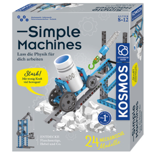 德国科乐多简单机械拼搭积木杠杆滑轮初中物理力学实验套装小学生