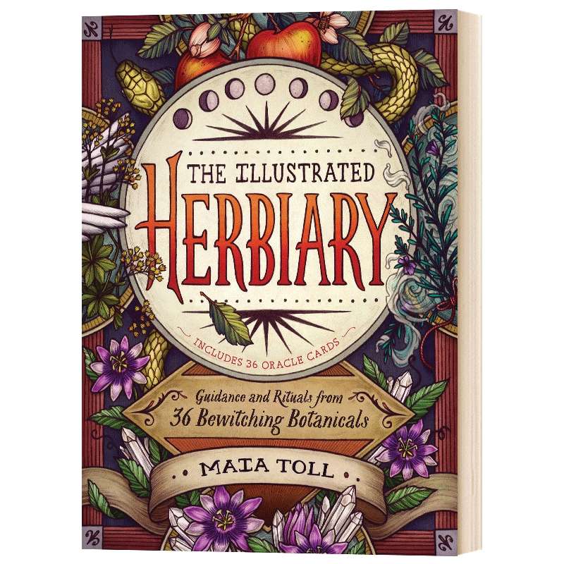 精装 英文原版 The Illustrated Herbiary 草本植物图鉴 英文版