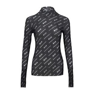 GROUND(ZER)O美少女网纱高领上衣 银泰百货精品旗舰店301363