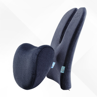 沁美汽车腰靠腰垫车用腰枕座椅腰托车载靠背垫腰突开车护腰靠垫