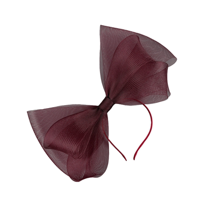 LATTICE法式复古网纱蝴蝶结发箍