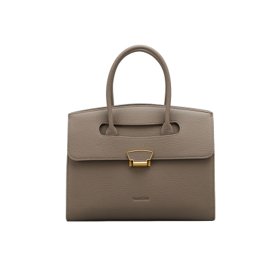 意尔康牛皮手提包真皮大气女包