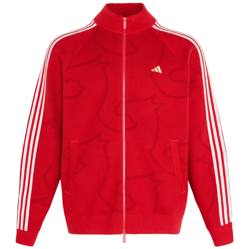 马年系列丨adidas阿迪达斯男子NYR 3S TRT运动健身夹克外套KE4062
