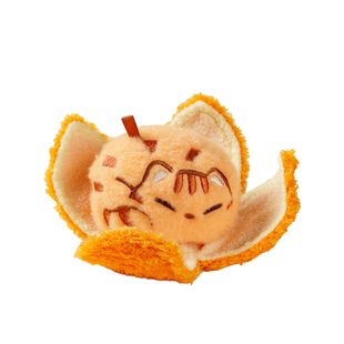 【设绘人SOFDOLL】毛绒水果猫系列可爱玩偶小挂件橘子牛油果挂饰