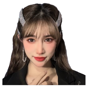 韩国水钻发夹镶钻BB夹成人发边夹刘海夹女士后脑勺碎发卡顶夹饰品