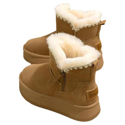 SNOWELF7cm隐形内增高雪地靴